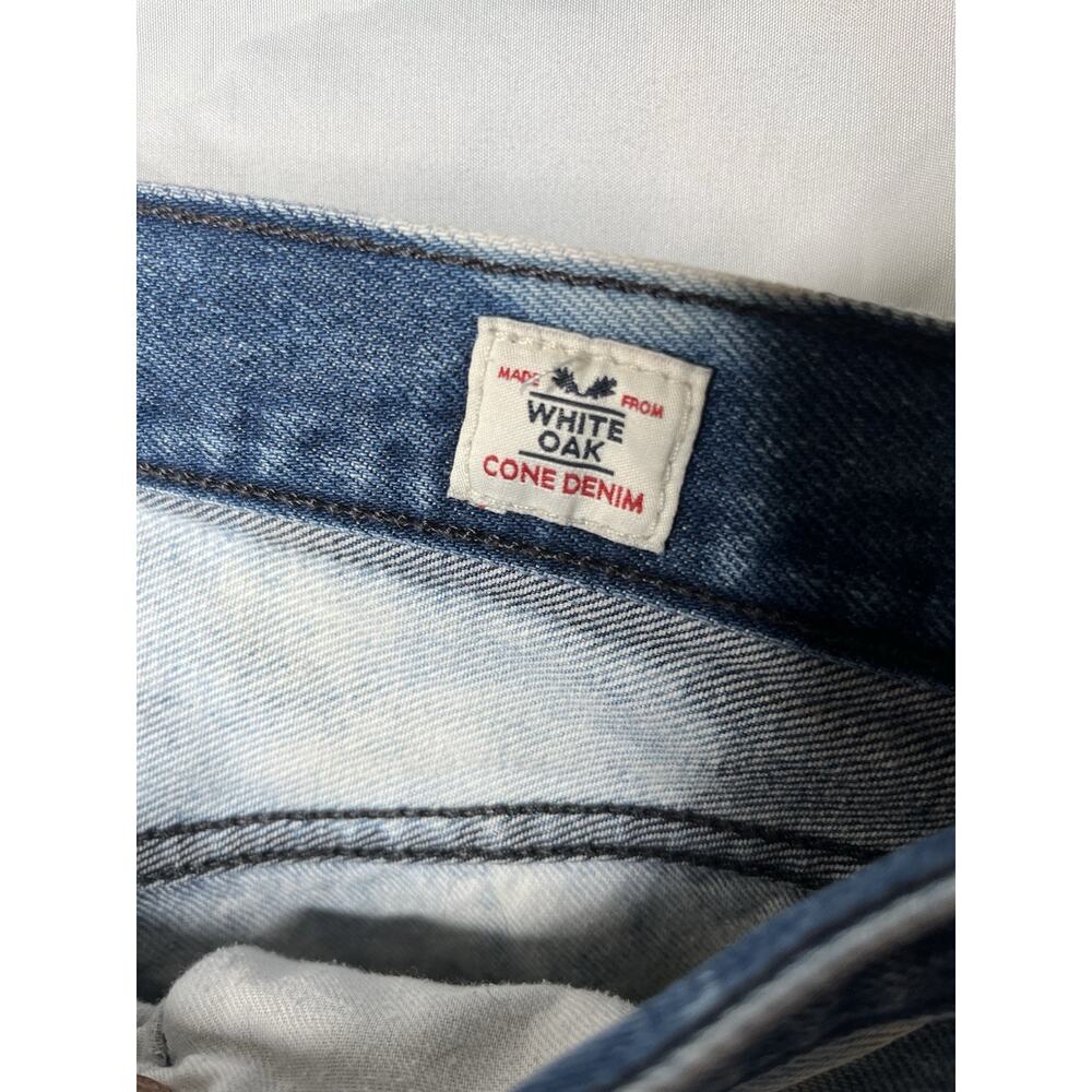 Levis 501 Button Fly Jeans White Oak Cone Denim Acid Wash Tag Size 32/30 - Picture 8 of 11